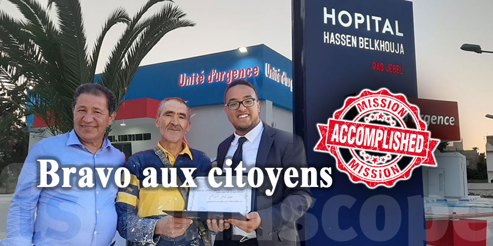 Mission accomplie pour les citoyens de Ras Jebel