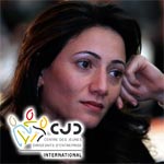 Wafa Makhlouf, première femme à la tête du CJD international prend ses fonctions