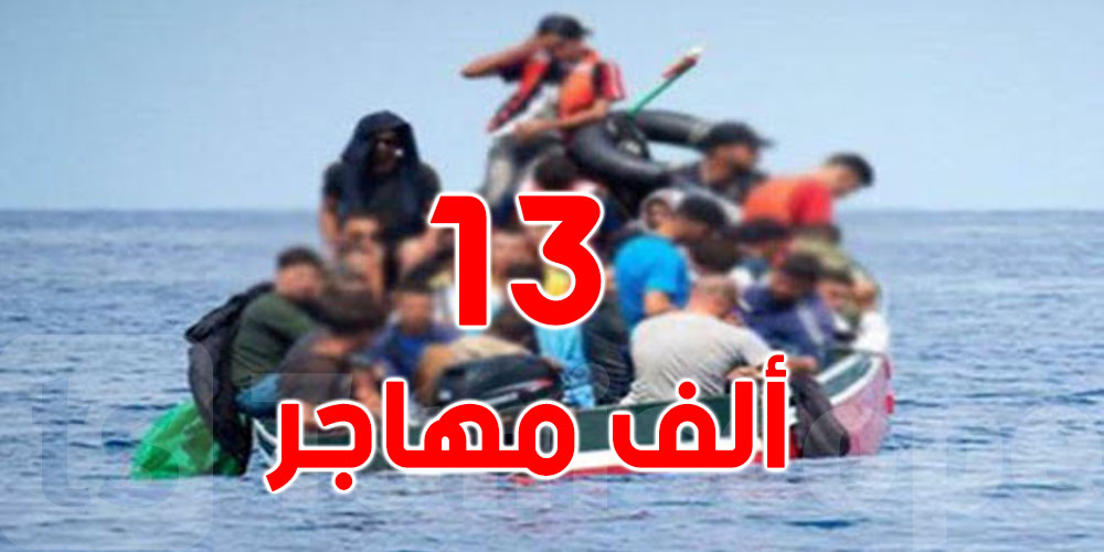 أكثر من 13 ألف مهاجر غير نظامي وصلوا إلى ايطاليا خلال سنة 2020