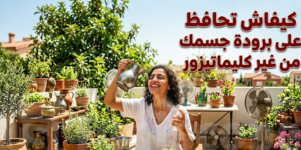 من غير كليماتيزور... 14 طريقة تعاونك تتغلب على السخانة 