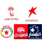 Nida Tounès, El Joumhouri, Al-Masar, le parti Socialiste et du travail forment l'Union pour la Tunisie