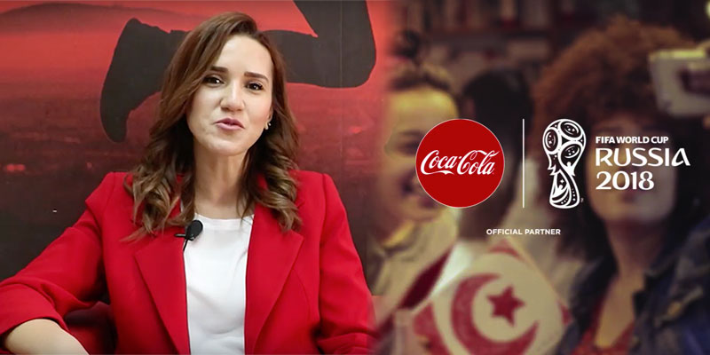 En vidéo : Avec Coca Cola, vous aurez la chance de porter le drapeau de la Tunisie en Russie