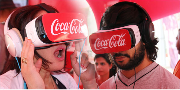 En photos : La Coca Cola Box of Feelings, une expérience unique de réalité virtuelle 