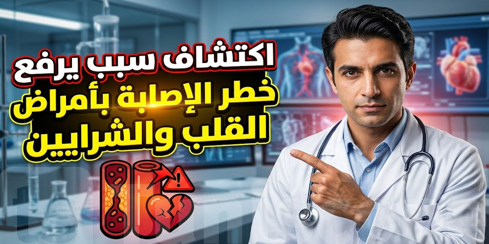 صادم: اكتشاف سبب غير متوّقع يرفع خطر الإصابة بأمراض القلب والشرايين