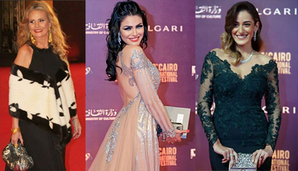 En photos : Les plus belles coiffures de la cérémonie de clôture du festival International du Film du Caire