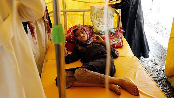 ''الصحة العالمية'': الكوليرا حصد أرواح 1146 يمنيا في أقل من شهرين