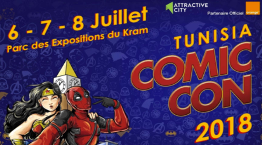 Comic Con Tunisia, revient le 6 juillet pour une édition qui s’annonce exceptionnelle