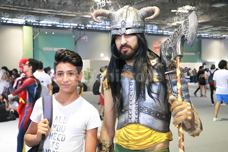 Quelques beaux costumes Cosplay du Comic Con 2018