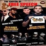 Le 24 et 26 février: concert The Capital of Free Speech in the Middle East
