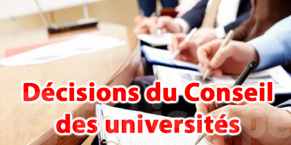 Examens en présentiel...Voici les principales décisions du Conseil des universités
