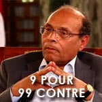 La motion d’exemption contre Marzouki rejetée