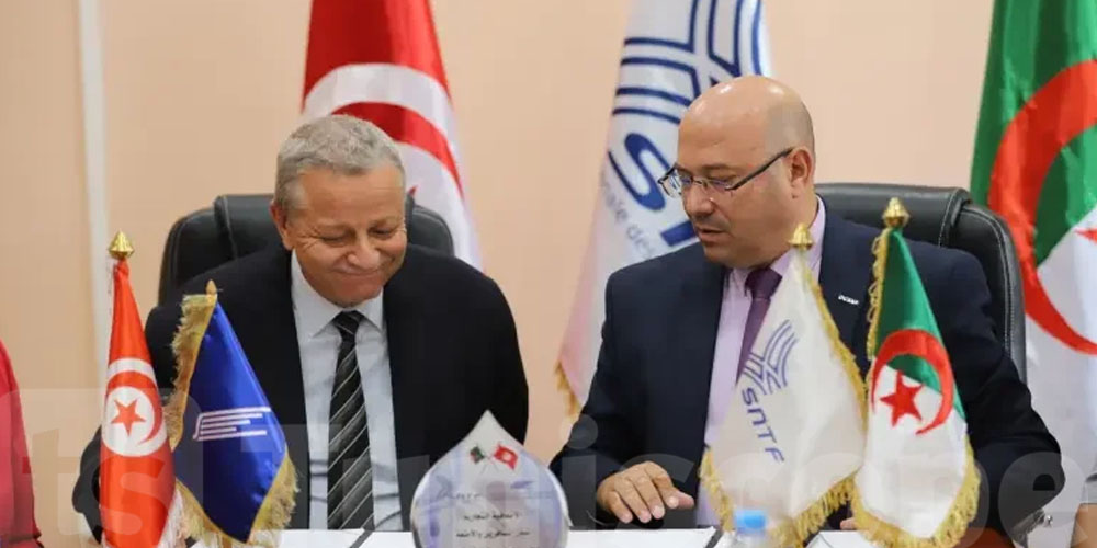 Signature d’un accord commercial pour la reprise du train entre l’Algérie et la Tunisie