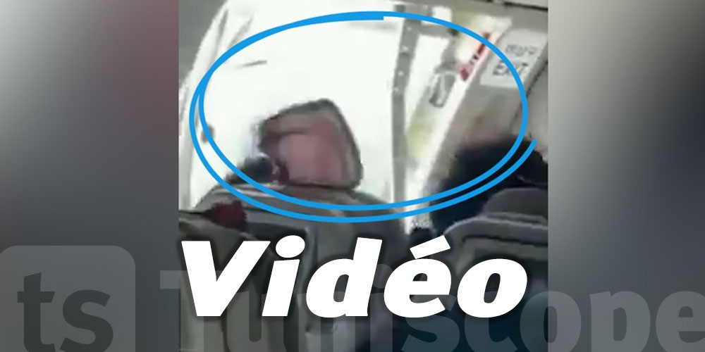 En vidéo : un passager ouvre la porte de l'avion en plein vol