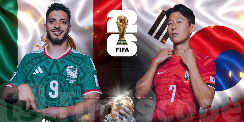 Mexique – Corée du Sud : où et quand voir le match du Mondial 2026 ?