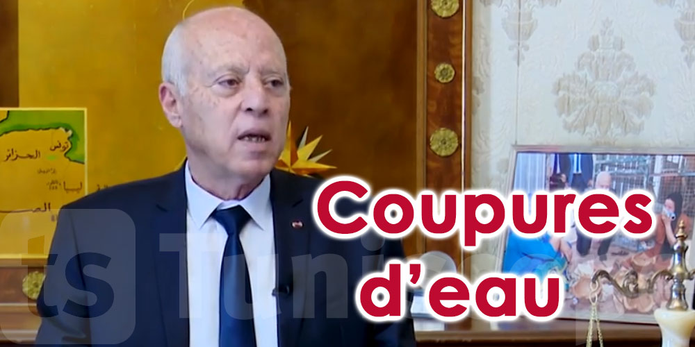 En vidéo…Coupures d’eau : Ce qu’a dit Kais Saied au ministre de l’Agriculture