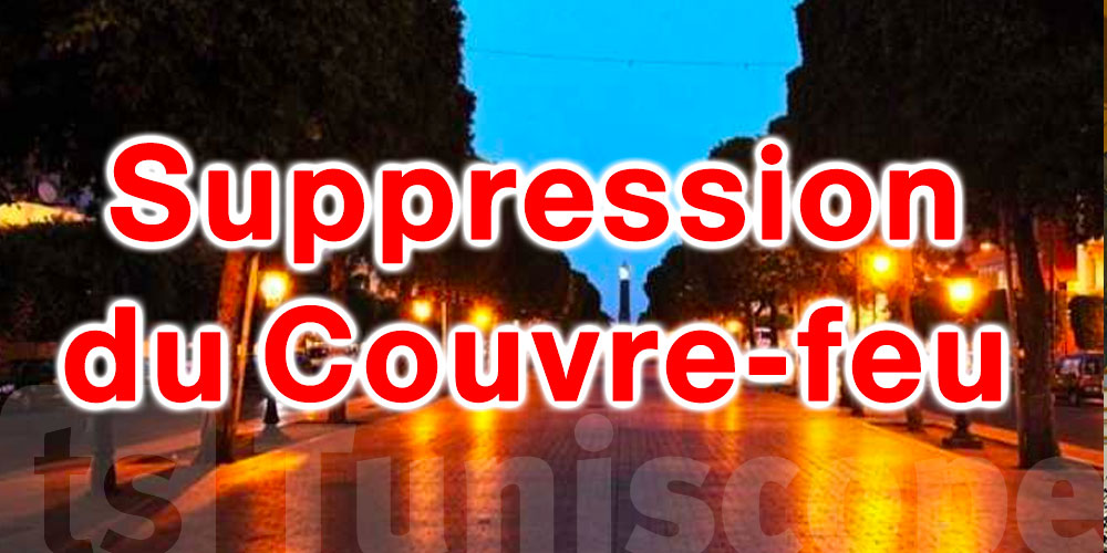 Urgent : Suppression du Couvre-feu