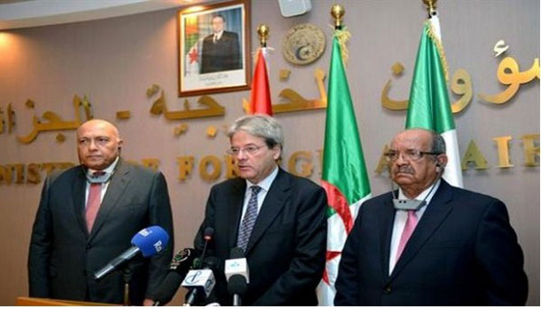 Réunion tripartite Algérie-Egypte-Italie à Alger, sur la crise libyenne