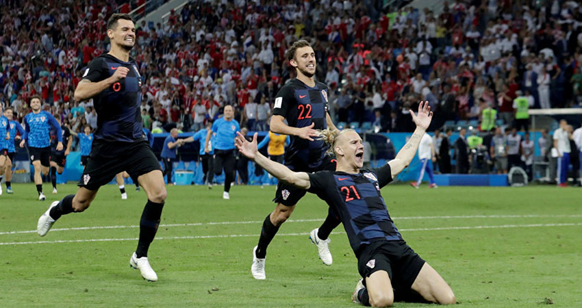 كرواتيا تتأهل لنصف النهائي في مونديال روسيا 2018