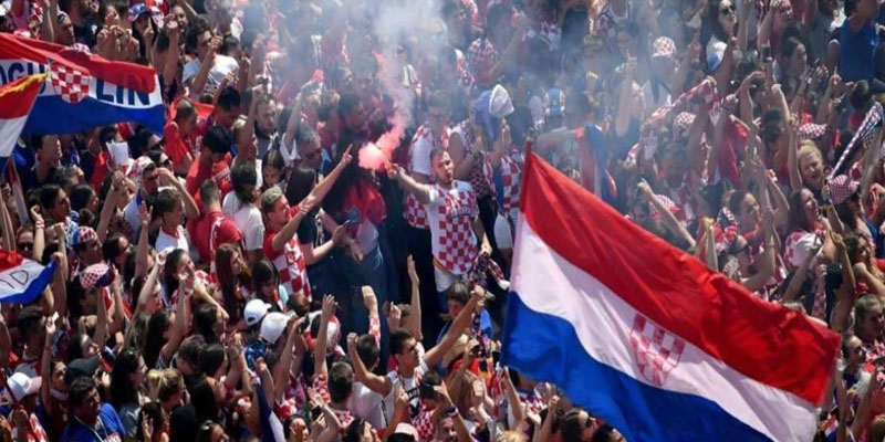 استقبال خيالي لأبطال منتخب كرواتيا