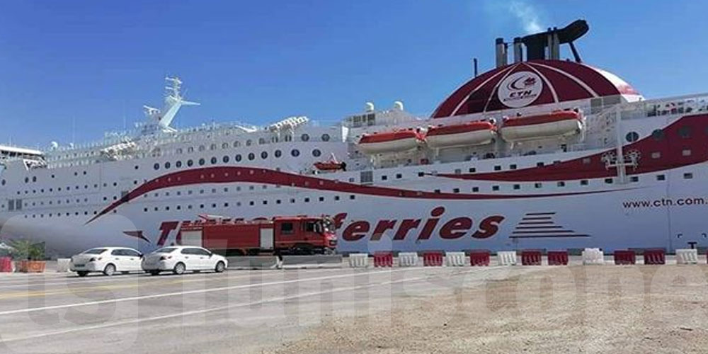 على متنها 2450 مسافرًا: أكبر رحلة بحرية تغادر ميناء جرجيس باتجاه مرسيليا