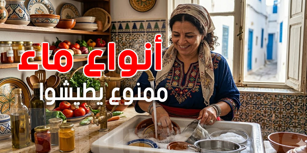 3 أنواع ماء مستعمل في كوجينتك ممنوع طيشهم ! ...شنّوة؟
