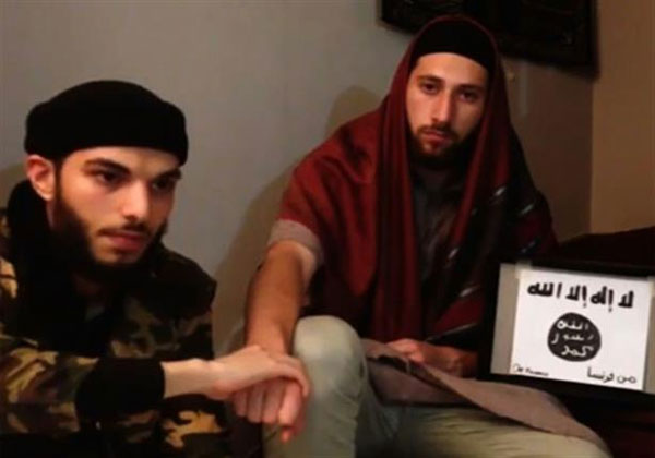 داعش ينشر مقطع فيديو لمنفذي هجوم على كنيسة في فرنسا
