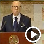 En vidéo-Essebsi : Nous restons optimistes quant à l’avenir de la Tunisie