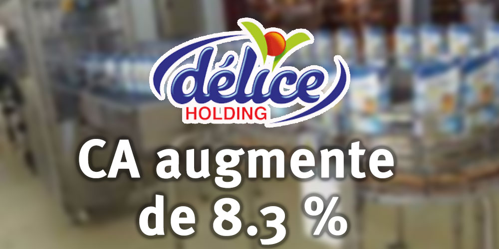 Délice Holding  : le chiffre d'affaires global augmente de 8,3 %