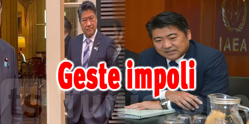 Filmé les mains dans les poches, le député japonais s’excuse