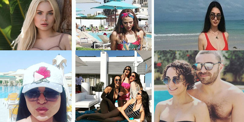 صور: نجمات تونسيات يقضين عطلهنّ الصيفية بالشواطئ 