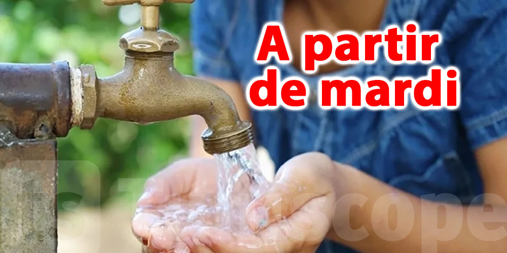 Ces régions privées d'eau potable à partir de demain