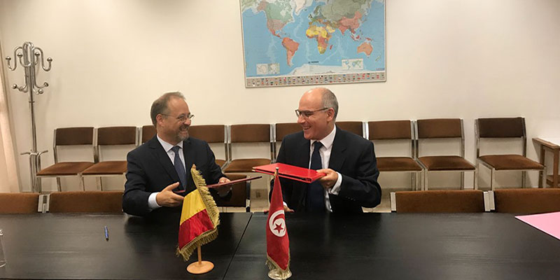Conversion d’une partie des dettes auprès la Belgique en investissements