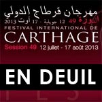 Report et annulation des soirées du festival de Carthage