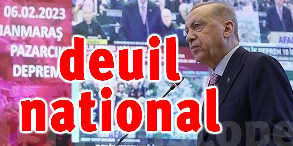 Erdogan décrète un deuil national de sept jours en Turquie