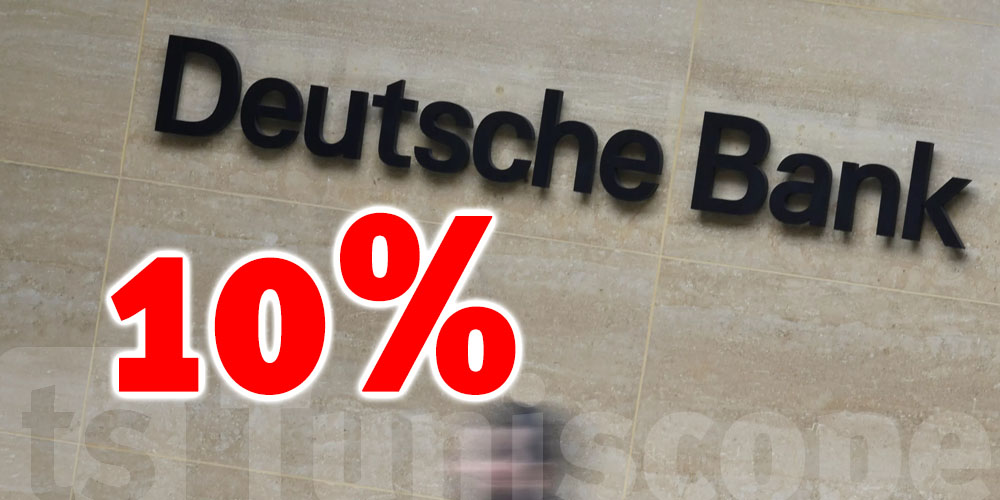 Deutsche Bank perd plus de 10% en Bourse