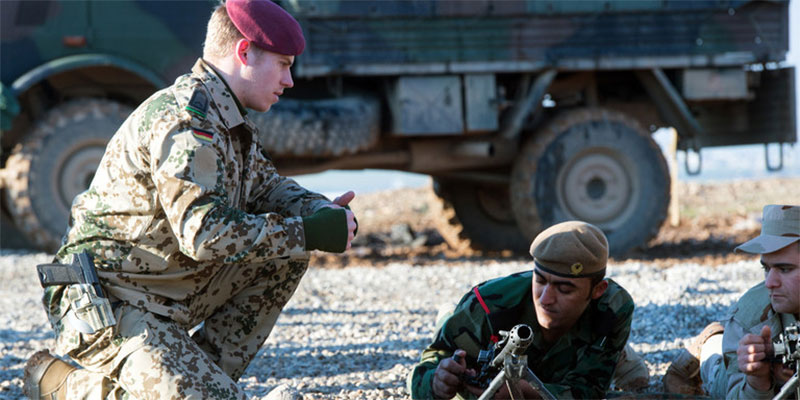 ألمانيا تستأنف مهمة تدريب العسكريين شمال العراق