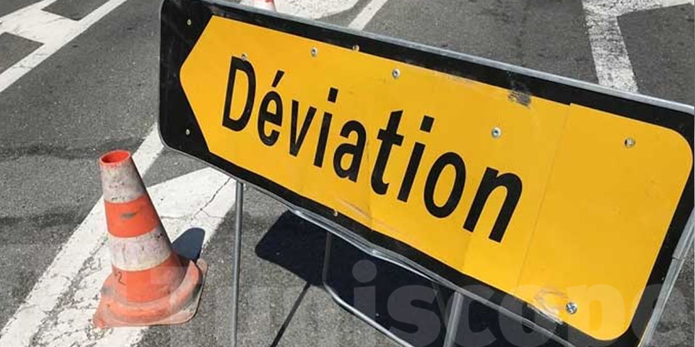 Déviations sur les ponts de la République et de Cyrus le Grand