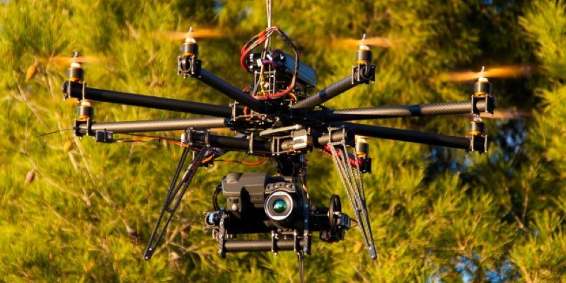 Des drones à caméras thermiques bientôt en circulation