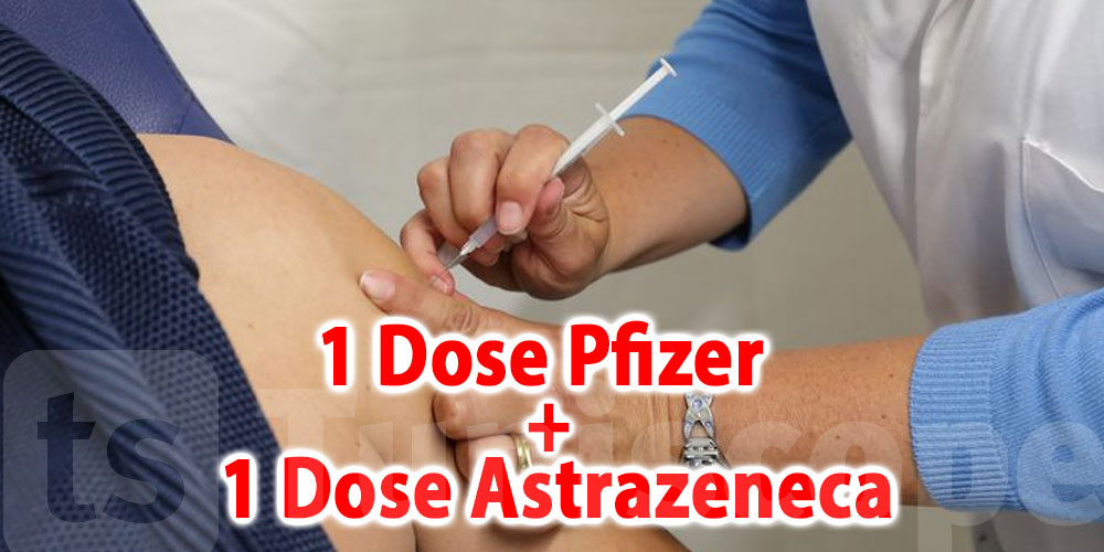 1 Dose Pfizer et 1 Dose Astrazeneca seraient très efficaces