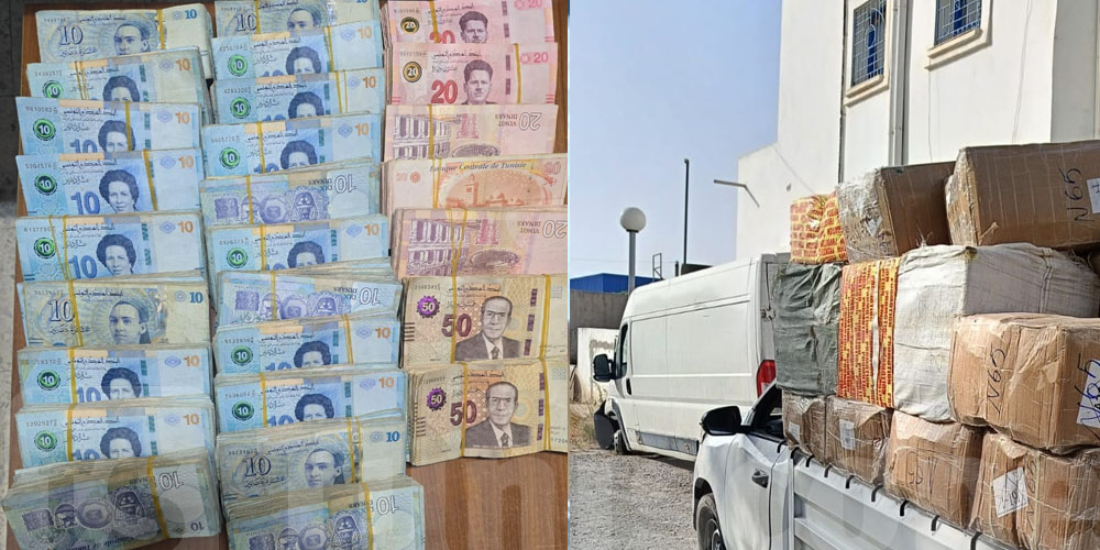 منها أحذية رياضية و نظارات شمسية : هذا ما حجزته الديوانة بين زغوان و قرمبالية