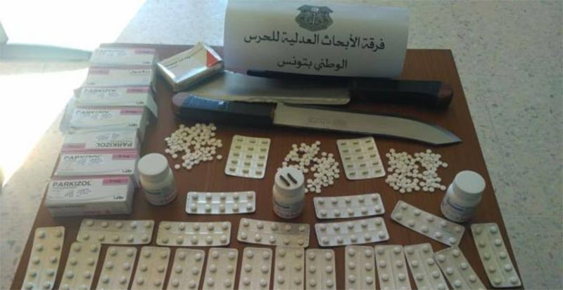الحرايرية: حجز كمية كبيرة من الأقراص المخدرة