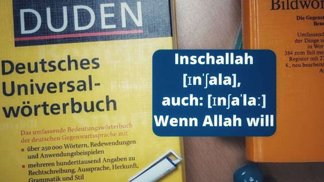 ‘’Inchallah’’ fait son entrée dans le dictionnaire de la langue allemande