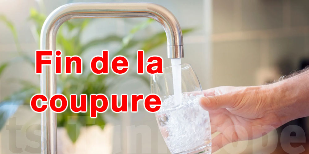 Bonne nouvelle: l’eau revient dès ce soir dans ces régions