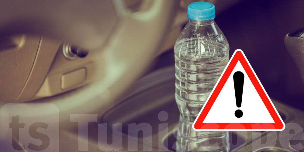 Protection civile : une simple bouteille d'eau dans votre voiture peut provoquer un incendie !