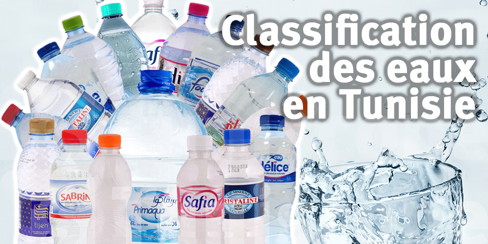 Classification des eaux embouteillées en Tunisie selon leur composition