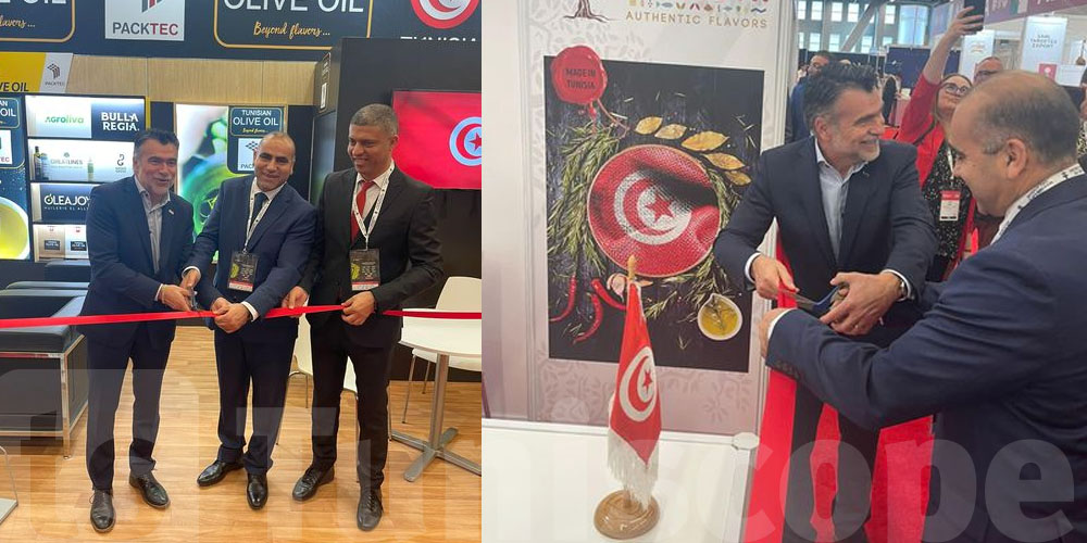 الوزير الكيبيكي يشيد بقيمة المنتوجات التونسية المعروضة و يعبر عن استعداده لتعزيز علاقات الاستثمار