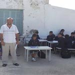 Ecole primaire à Bizerte : Les cours se font dans la cour !