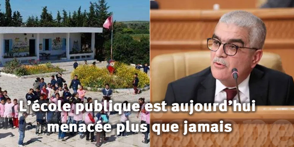 ''Il faut sauver l’école publique''