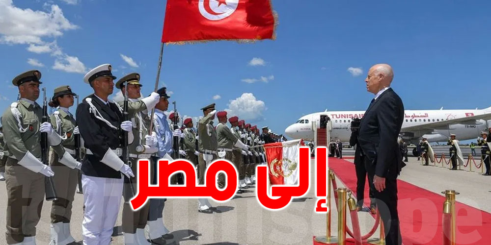قيس سعيّد في زيارة رسمية إلى جمهورية مصر