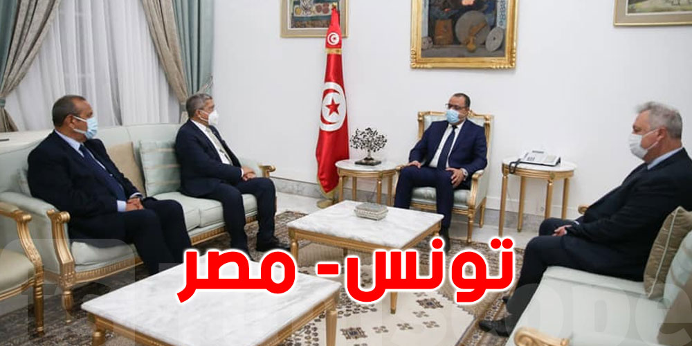 المشيشي يلتقي رئيس اتحاد الغرف التجارية المصرية 